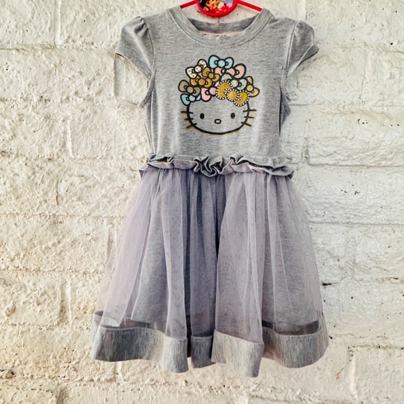 Hello Kitty 🌻 Size 3 🌻 Toddler Little Girl Graphic-Print Dress AUTH 🌻 - Picture 2 of 9